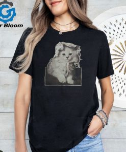 The Ghost of a Victorian Cat Shirt