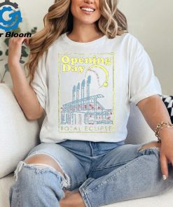 The Opening Day 2024 Eclipse Cleveland Map T Shirt