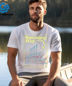 The Opening Day 2024 Eclipse Cleveland Map T Shirt