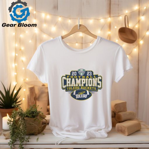 Toledo Rockets 2023 MAC Football Champion Locker Room Shirt