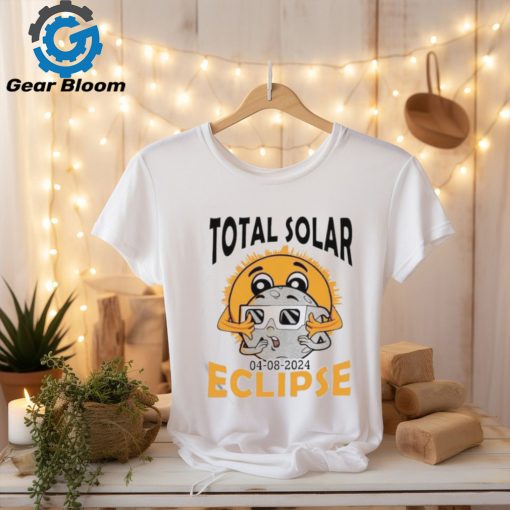 Total solar eclipse astronomy sun and moon 2024 shirt