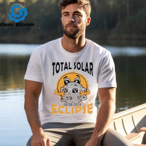 Total solar eclipse astronomy sun and moon 2024 shirt