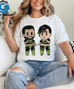 Trey Miguel and Zachary Wentz the Rascalz shirt