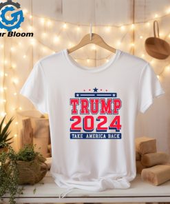 Trump 2024 take America back campaign shirt