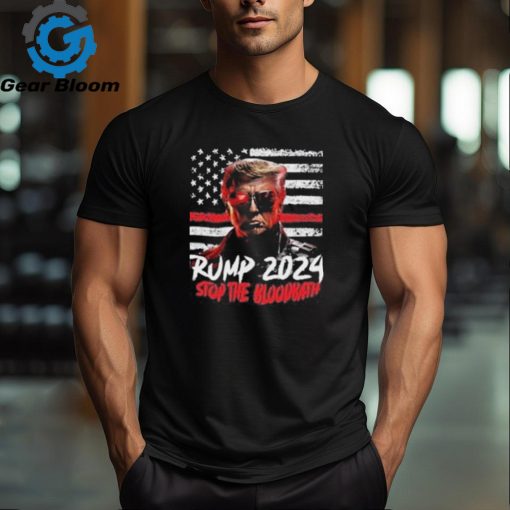 Trump Terminator Bloodbath 2024 T Shirt