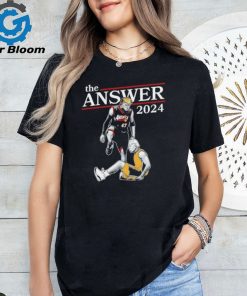 Trump vs Biden The Answer 2024 shirt