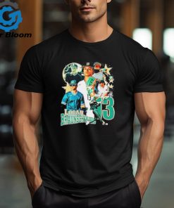 UAB Blazers Logan Braunschweig number 13 graphic shirt