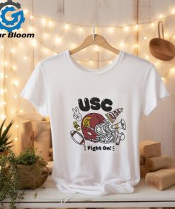 USC Trojans White Balloon Letters Spirit Items T Shirt