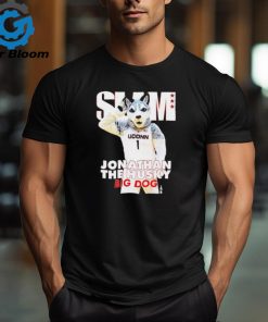 Uconn Huskies Jonathan The Husky Big Dog Mascot Slam T Shirt