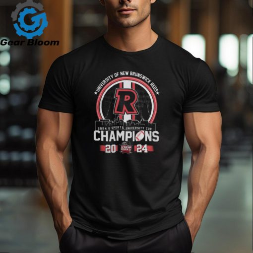 University Of New Brunswick Reds 2024 U Sports University Cup Champions Shirt