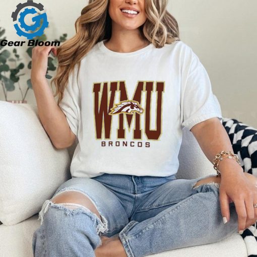 Western Michigan Broncos Champion Crew Sweatshirt Womens Grey Powerblend shirt