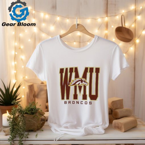 Western Michigan Broncos Champion Crew Sweatshirt Womens Grey Powerblend shirt