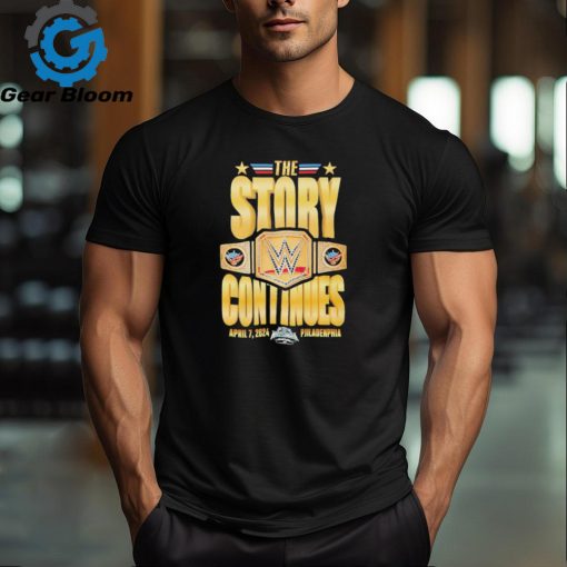 2024 Wrestle Man Champions The Story Continues T Shirt