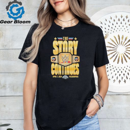 2024 Wrestle Man Champions The Story Continues T Shirt