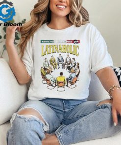 Addiction Awareness Latinaholic 3 4 Sleeve Raglan shirt