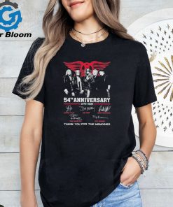 Aerosmith 54th Anniversary 1970 2024 Thank You For The Memories T Shirt