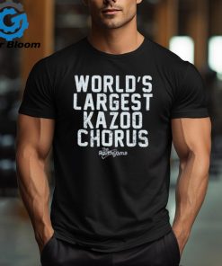 Awesome the Algorhythms world’s largest kazoo chorus slogan shirt