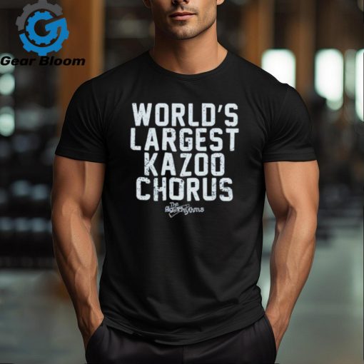 Awesome the Algorhythms world’s largest kazoo chorus slogan shirt