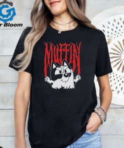 Bluey Muffin Metal T shirt