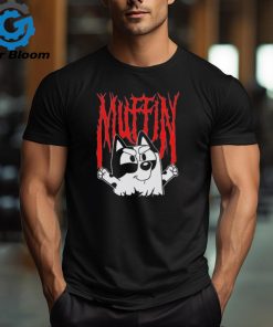 Bluey Muffin Metal T shirt