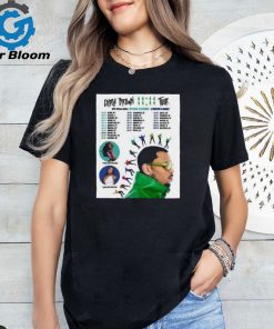 Chris Brown 11 11 Tour 2024 Tour Poster Shirt