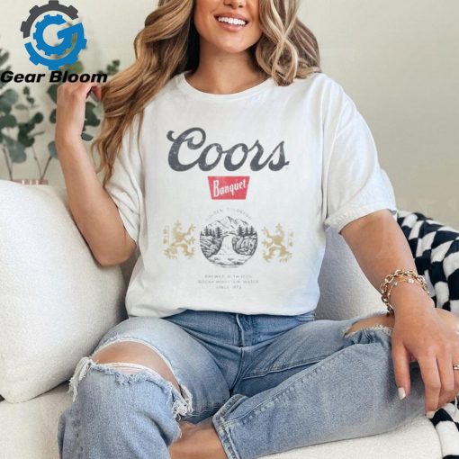 Coors Banquet Golden Tee Shirt