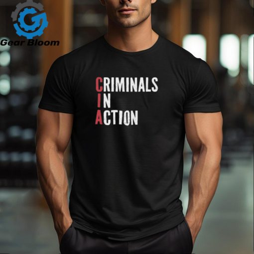 Criminals In Action Ladies Boyfriend Shirt