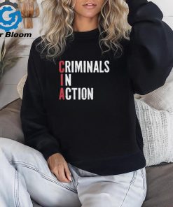 Criminals In Action Ladies Boyfriend Shirt