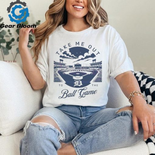 Detroit Take Me Out To The Ball Game Shirt