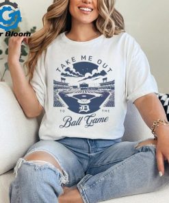 Detroit Take Me Out To The Ball Game Shirt
