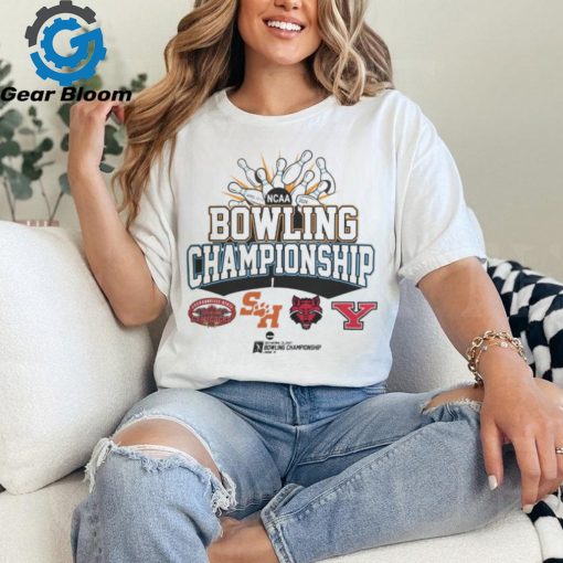 Event 1 Team Store 2024 National Collegiate Women’s Bowling Championship 4 Team Logo Tee shirt