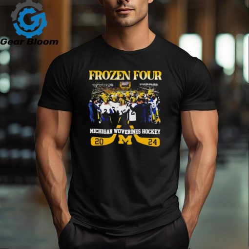 Frozen Four Michigan Wolverines Hockey Team 2024 shirt