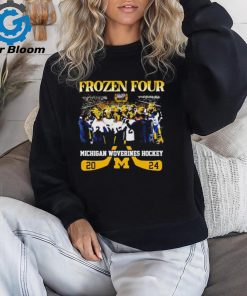 Frozen Four Michigan Wolverines Hockey Team 2024 shirt
