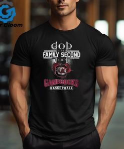 God First Family Second Then South Carolina Gamecocks 2024 NCAA Women�s Basketball National Champions Shirts