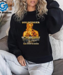 Goldfinger 60th Anniversary 1964 2024 Thank You For The Memories Signature Shirt