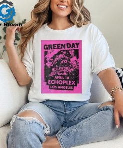 Green Day Los Angeles Ca April 18 2024 Echoplex T Shirt