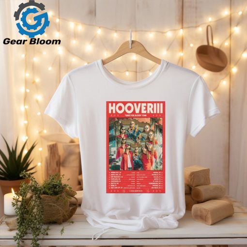 Hooveriii Quest For Blood 2024 Tour shirt