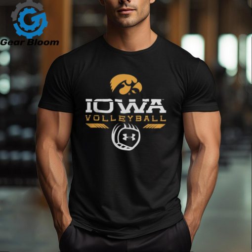 Iowa Hawkeyes Under Armour Volleyball Icon Raglan Performance T Shirt