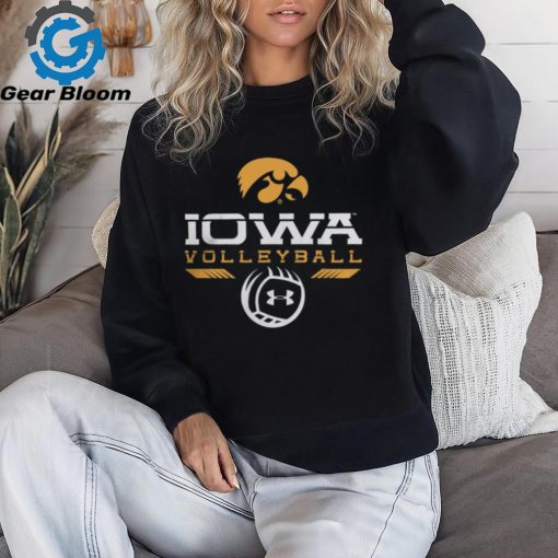 Iowa Hawkeyes Under Armour Volleyball Icon Raglan Performance T Shirt