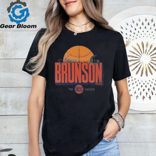 Jalen Brunson New York Knicks Label T Shirt