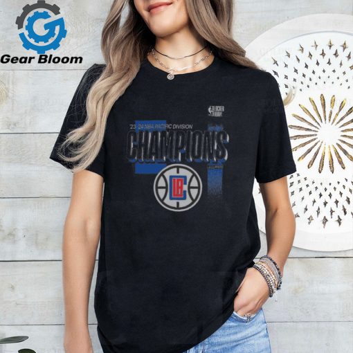 LA Clippers Merch 2024 Pacific Division Champions Hoodie shirt