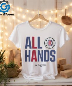 LA Clippers Unisex 2024 All Hands NBA Playoffs Mantra T Shirt