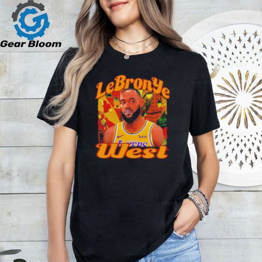 Lebronye West Lebron James X Kanye West shirt