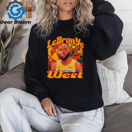 Lebronye West Lebron James X Kanye West shirt