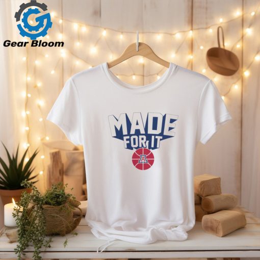 Men’s Fanatics Branded White Arizona Wildcats Made For It T Shirt