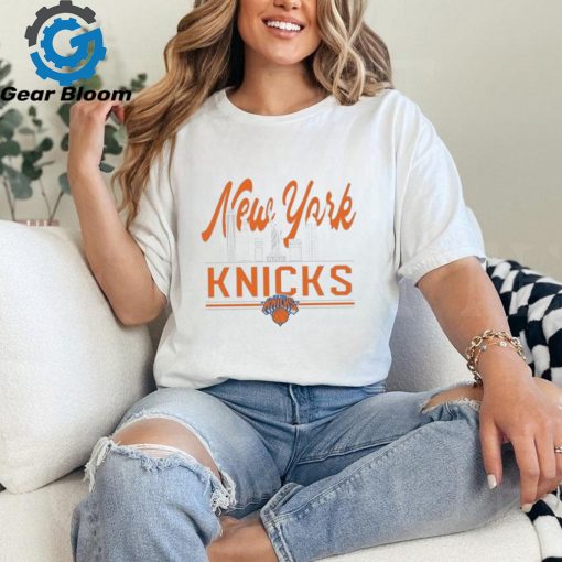 New York Knicks Hometown Skyline Basketball 2024 shirt