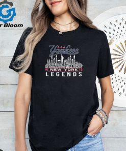 New York Yankees Skyline Players Name New York Legends Shirt
