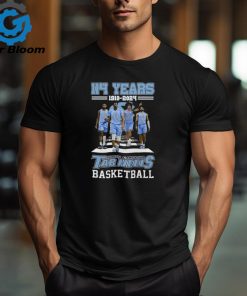 North Carolina Tar Heels Basketball 114 Years 1910 2024 T Shirt