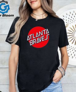 Official Matt Olson Wearing Santa Cruz Skateboards Atlanta Braves t shirt