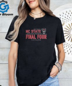 Official NC State Wolfpack 2024 Women's Basketball Final Four Cleveland Black T Shirts